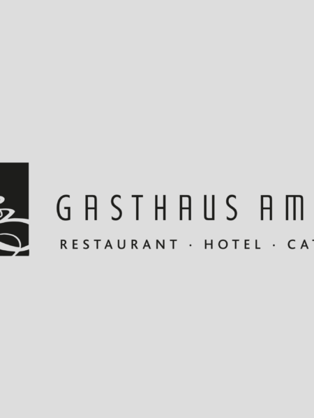 Typografische Logo für Gasthaus am See Hainspitz