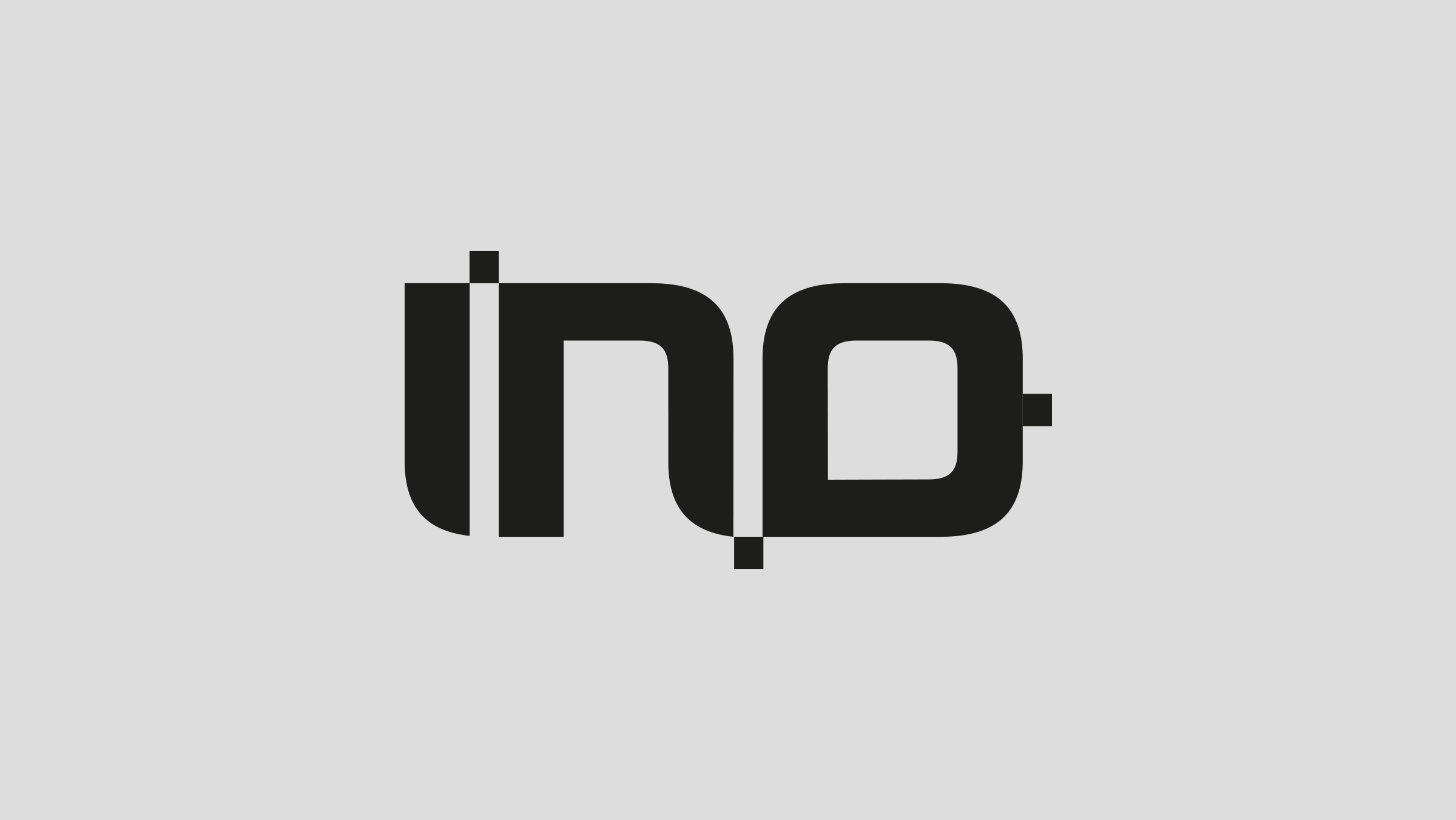 Typografische Logo-Gestaltung für INO