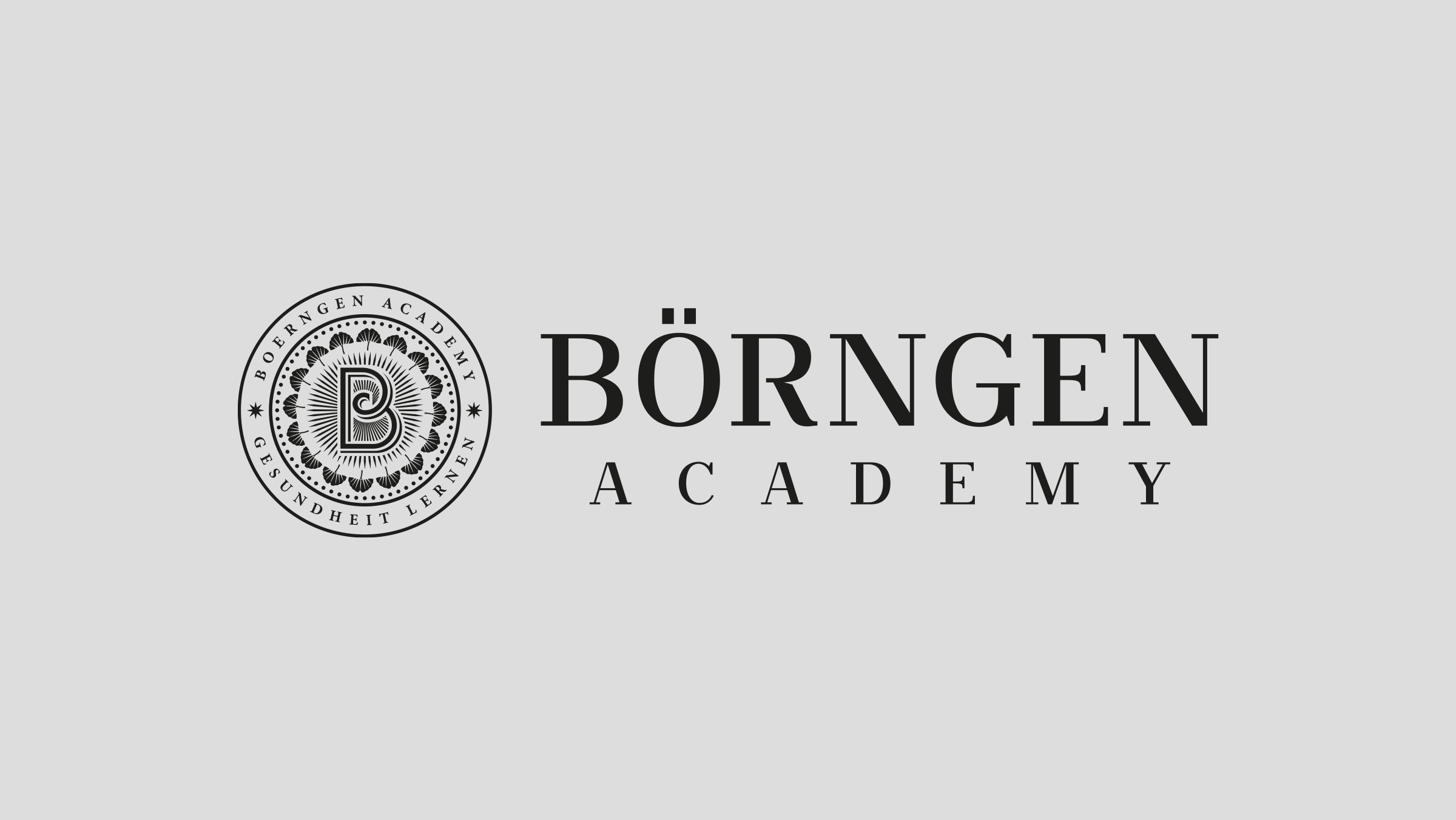 Logo-Gestaltung Boerngen Academy