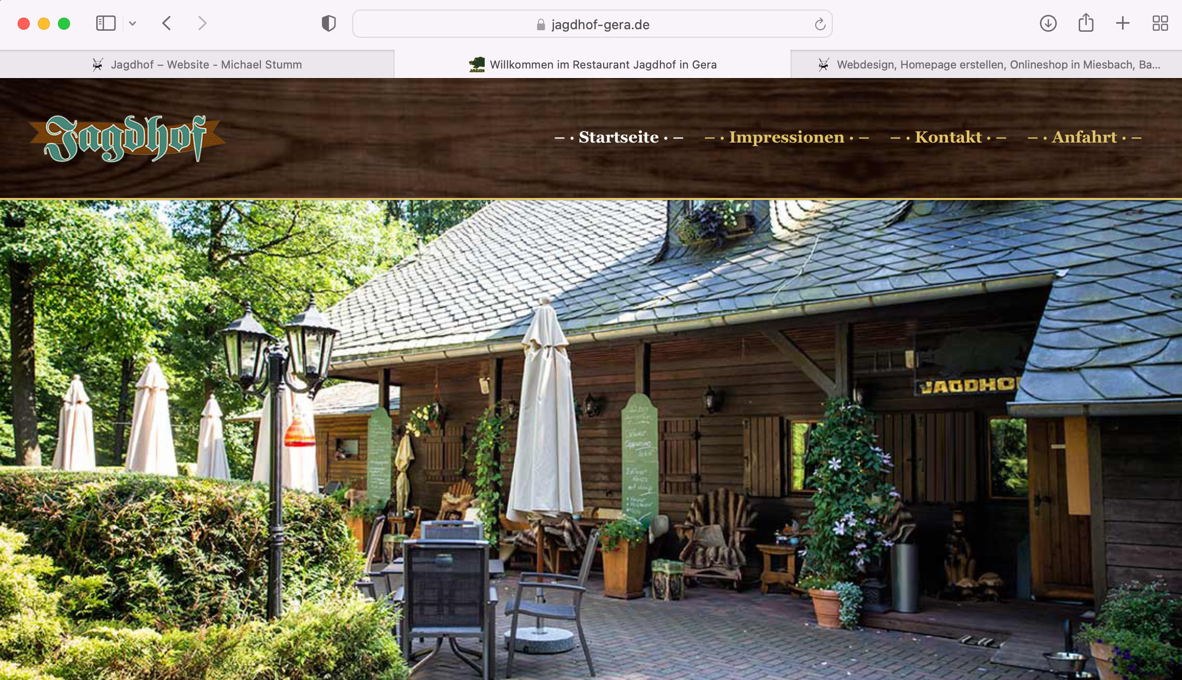 Restaurant Homepage