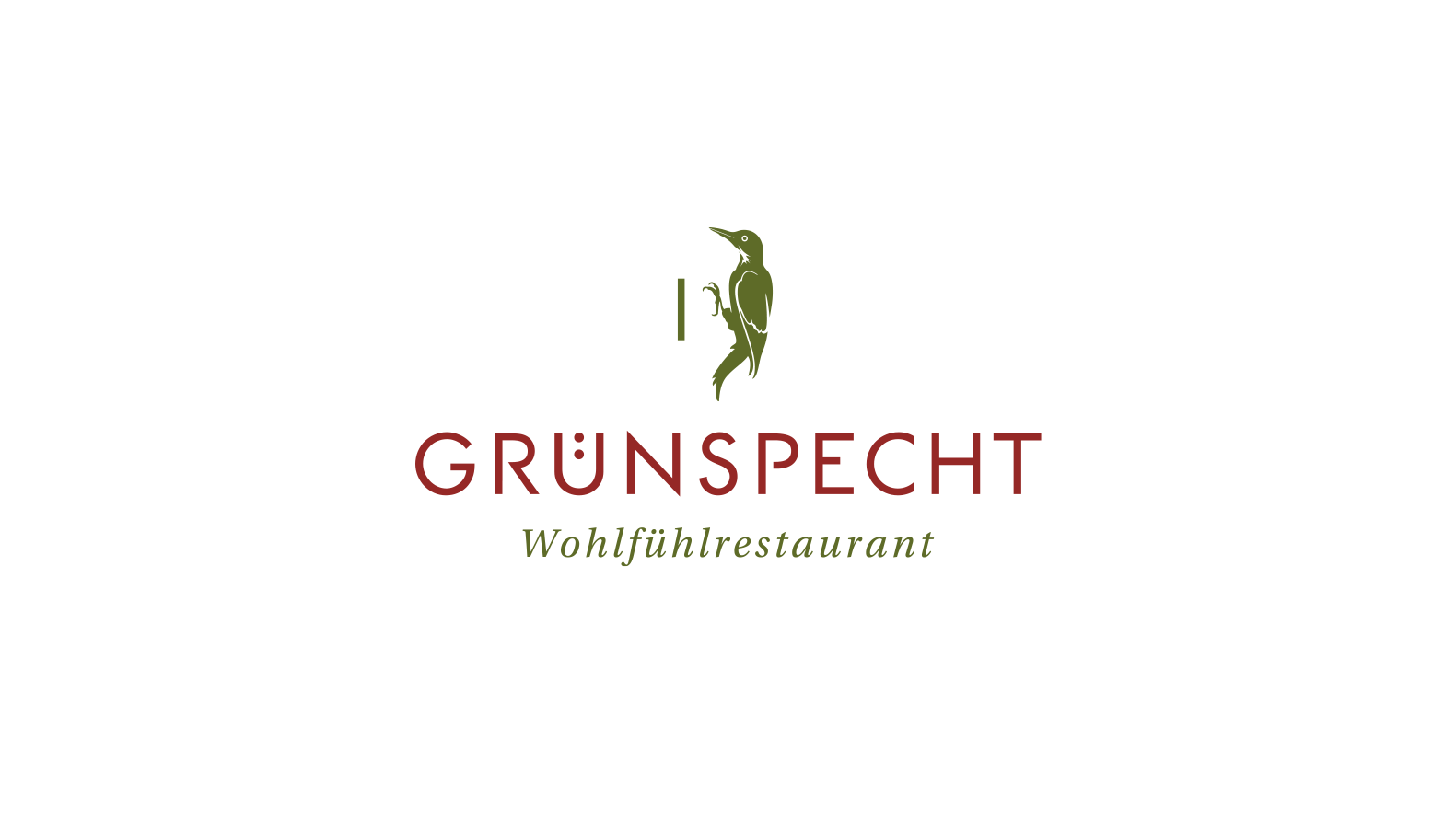 Logo-Design Restaurant Grünspecht Gera