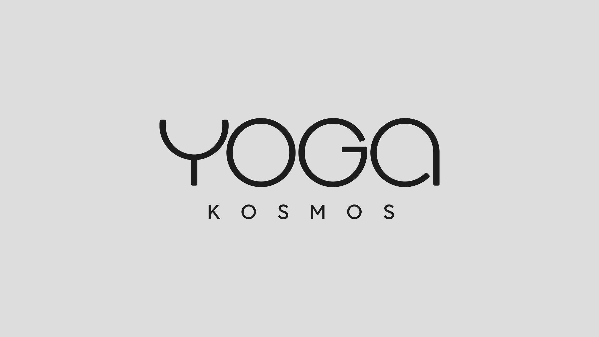 Typografie und Logo für Yogakosmos Jena