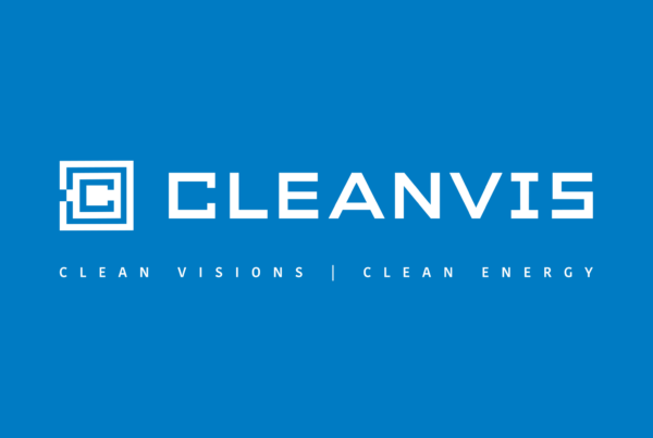 Logo Cleanvis mit Slogan