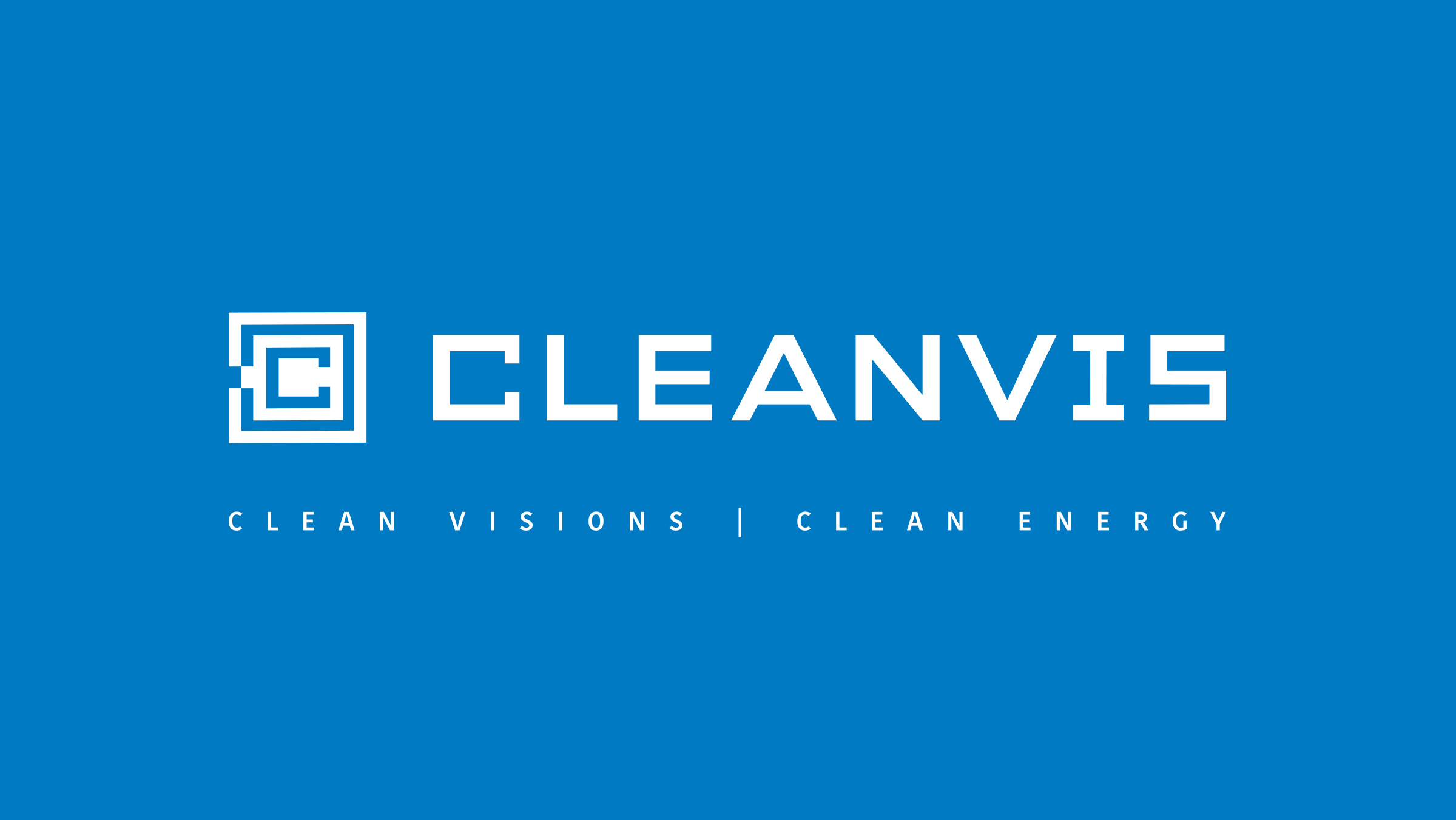Logo und Corporate Design Cleanvis mit Slogan