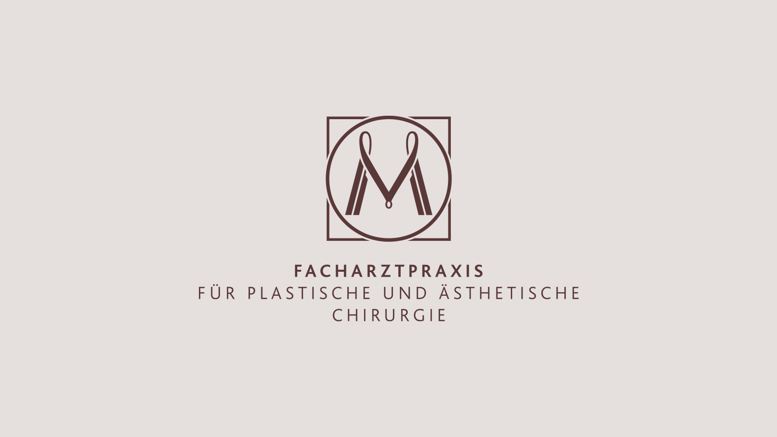 Logo Gestaltung Praxis Dr. Müller Hamburg