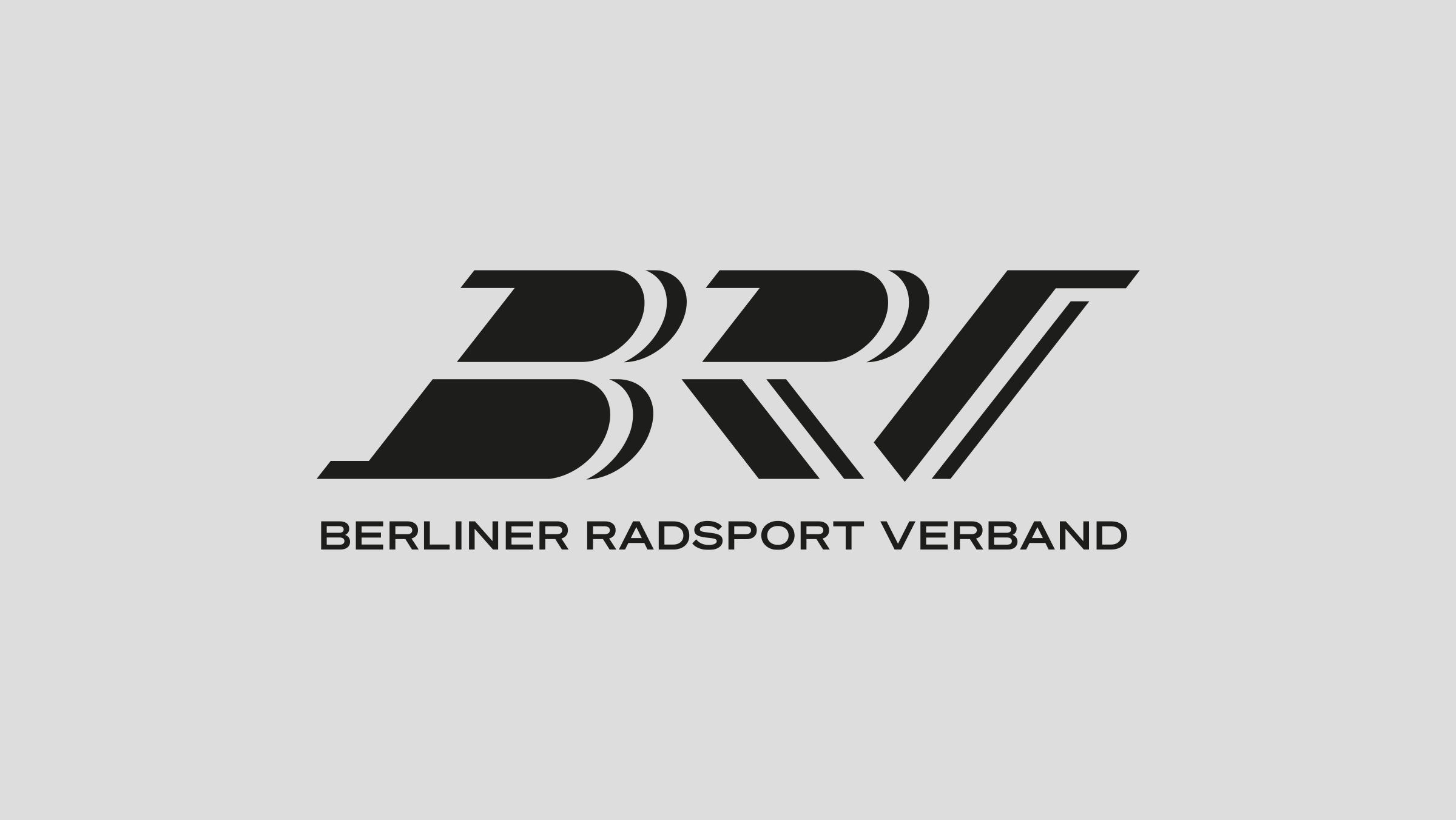Typografisches Logo für den BRV