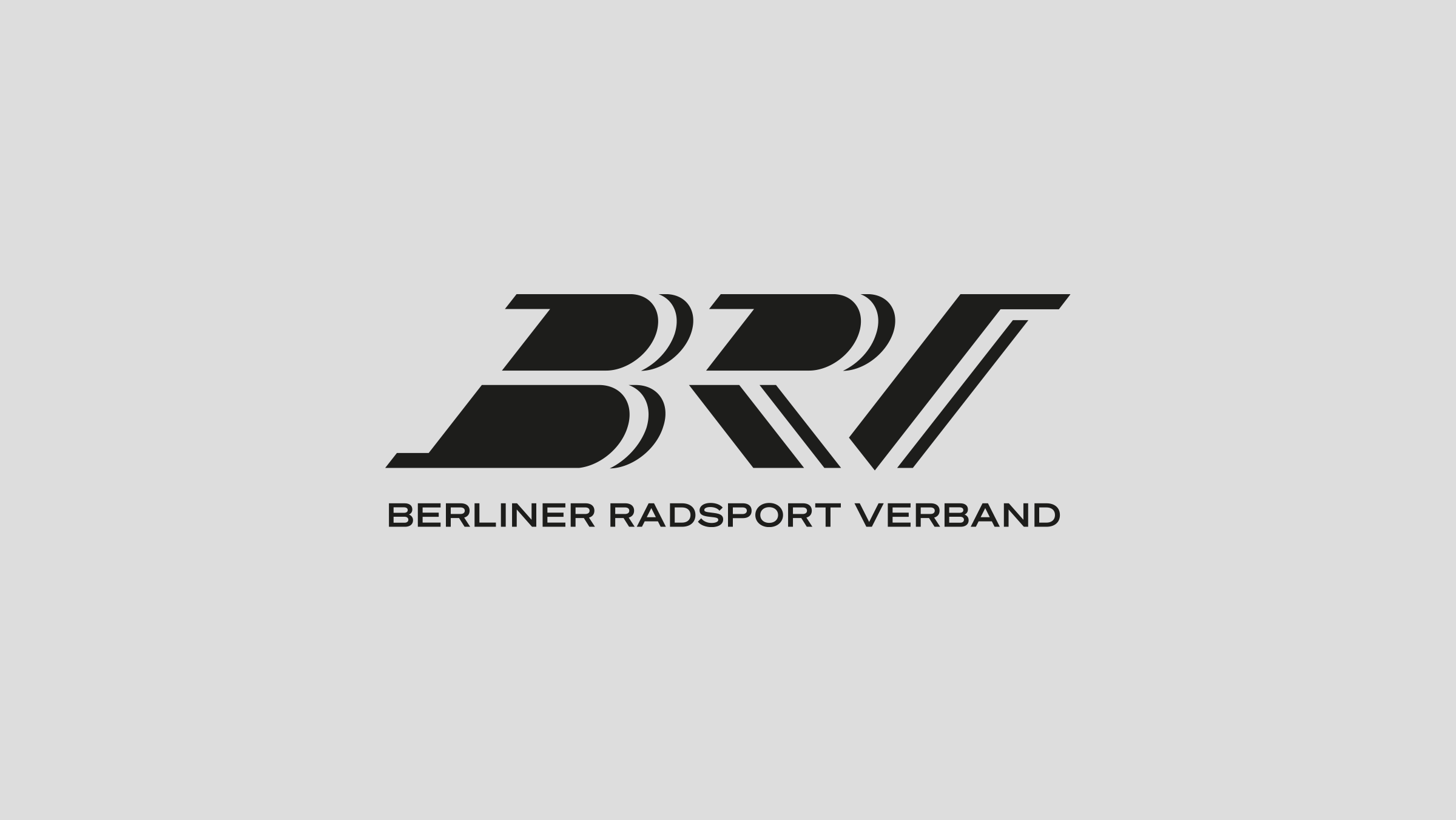 Typografisches Logo für den BRV