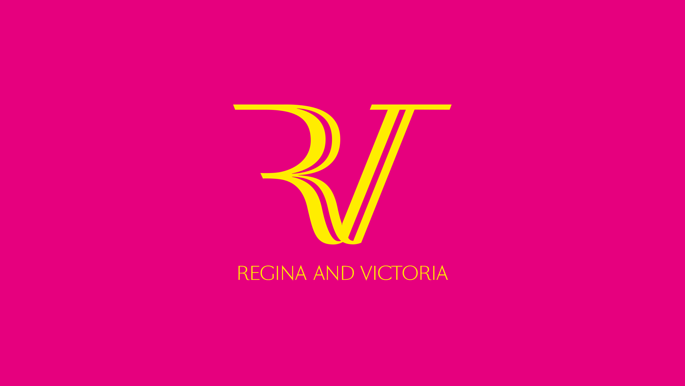 Monogramm-Gestaltung RV farbig